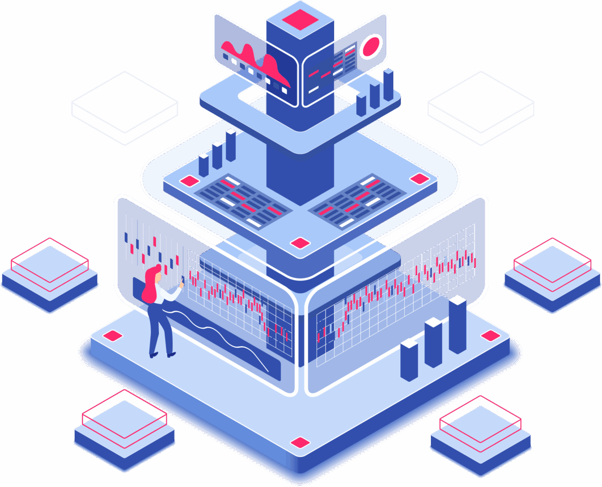 Solutions de logiciel comptable type Sage, Pennylane ou Finthesis affichant un tableau de bord financier, des données en temps réel et une analyse de rentabilité par projet.
