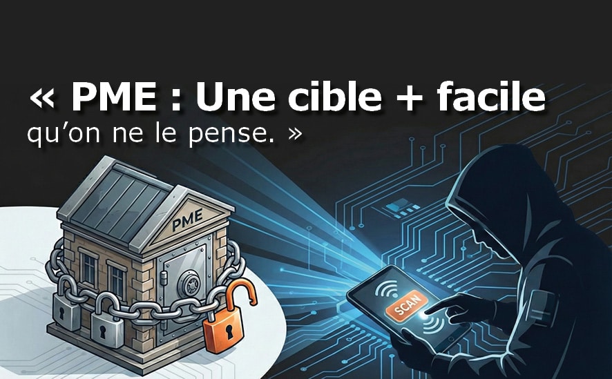 Solutions de cybersécurité et d'accompagnement INGELY pour la protection des PME contre le phishing et les ransomwares.